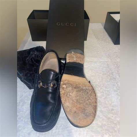 gucci loafers used